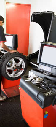 Wheel Balancing at Pearson Automotive